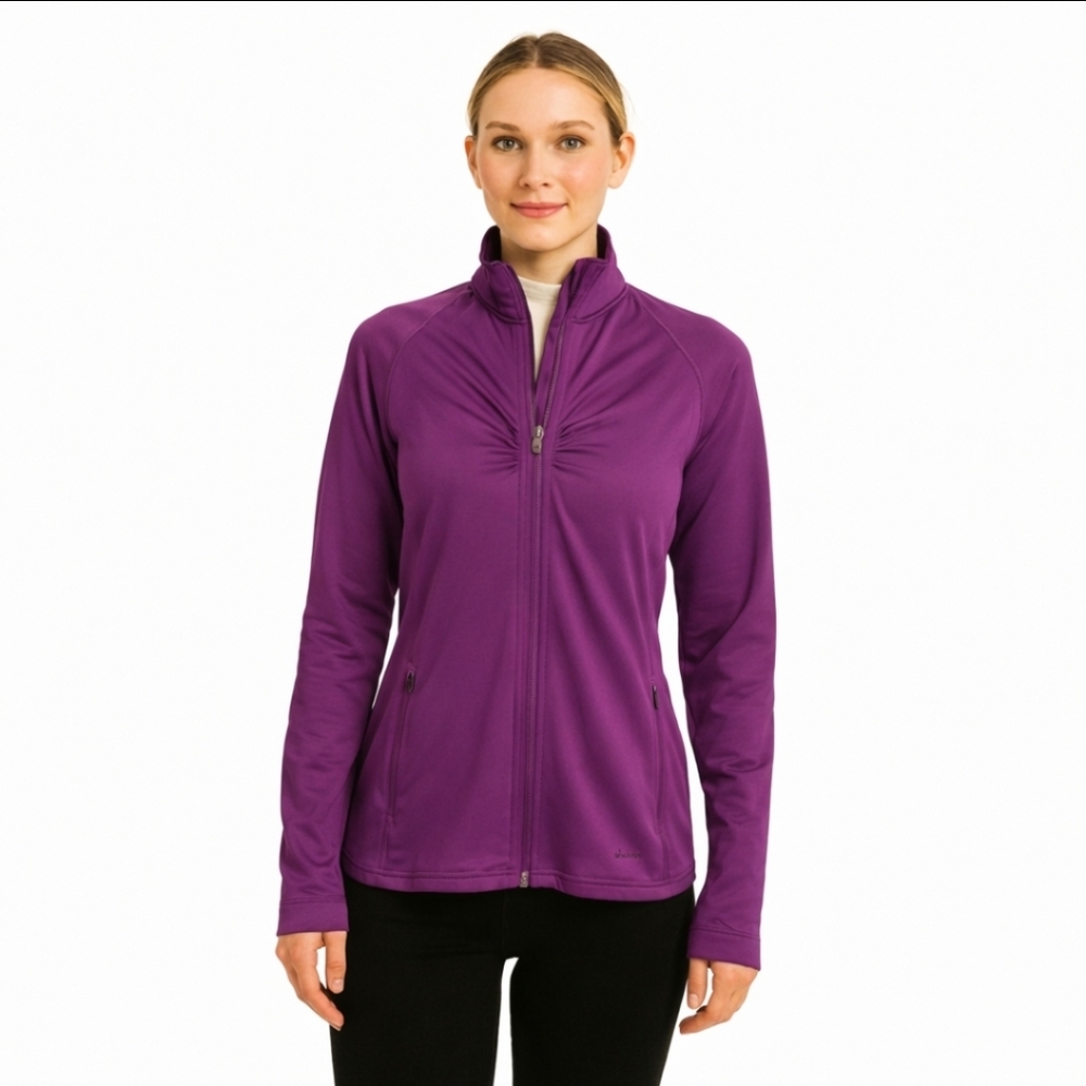 Alpine Design Dri-logic Purple Quarter Zip Womens Pullover Sz XL